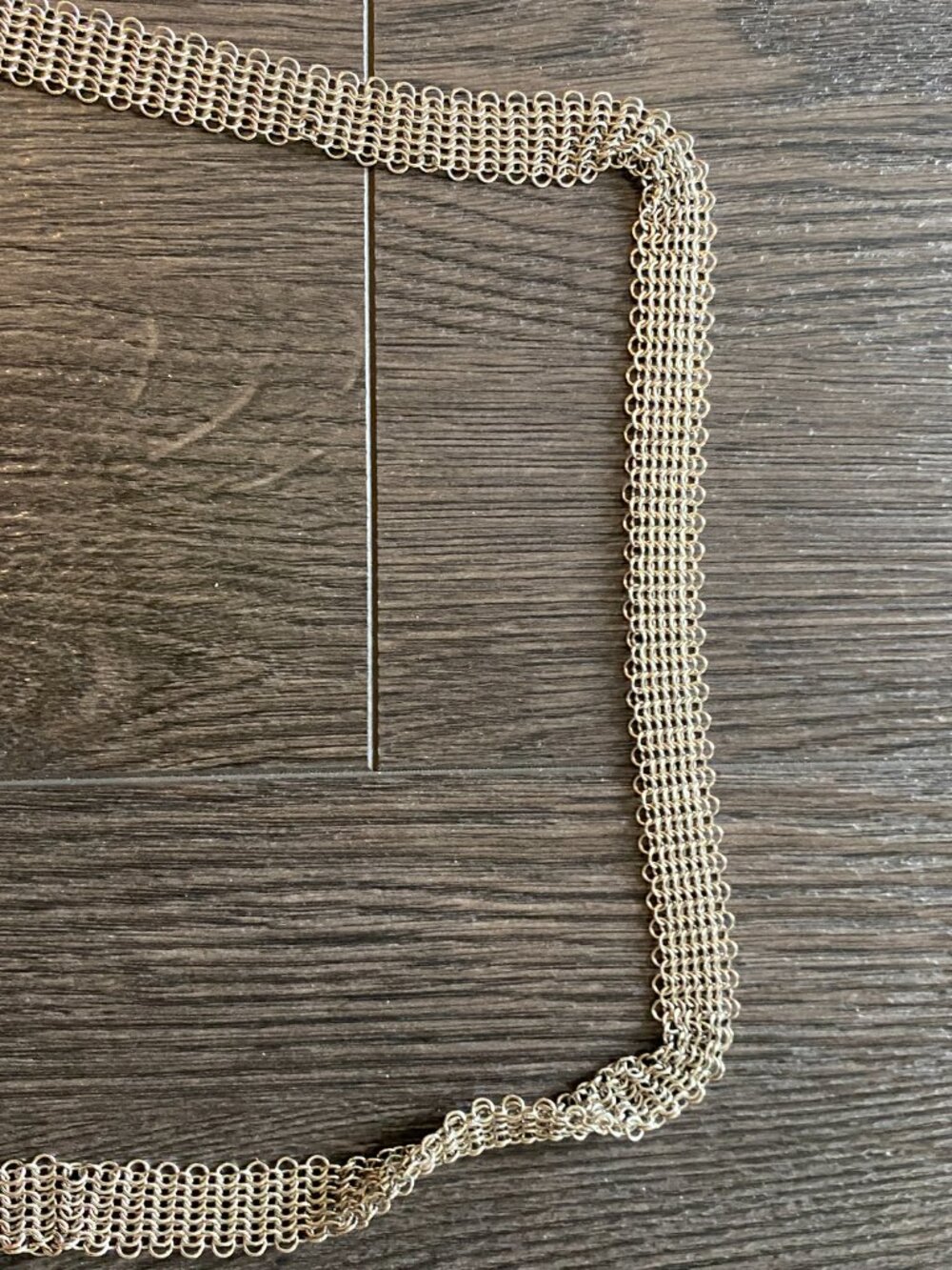 Vintage 60s Designer Purse, Leo Narducci for WHITING & DAVIS Metal Mesh, Strap - Picture 11 of 16